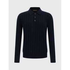Zanone Polo Shirt Men Blue